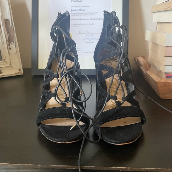 Sam Edleman Yono Black Suede heels - Picture 4 of 5